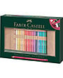Étui enroulable pour crayons FC Polychromos, 34 pièces, 3 crayons graphite 9000, 30 Polychromos