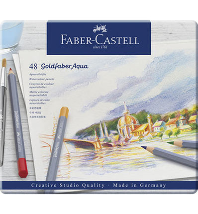 (FC-114648) Étui de 48 crayons aquarellables FC Goldfaber. Creative Studio