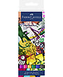 Marqueurs aquarelle Duo FC Goldfaber, étui de 6 pièces, couleurs Graffiti, n° : 229, 208, 137, 228,