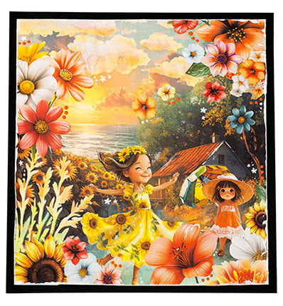 Bloc de papier de collage SL Summer Beauty Essentials n°376