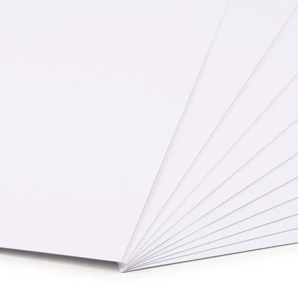 Florence • Papier mixte lisse 240g 30,5x30,5cm blanc 10x