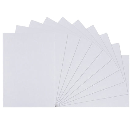 Florence • Papier cartonné effet lin 250g A4 blanc 10x