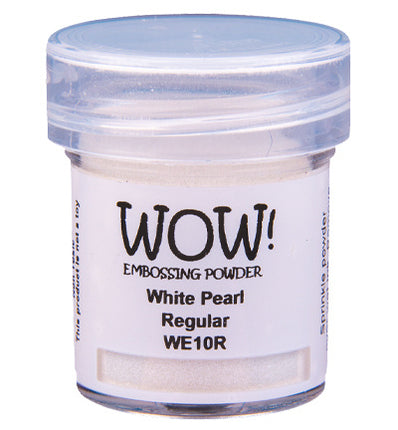 Wow nacrés, perle blanche