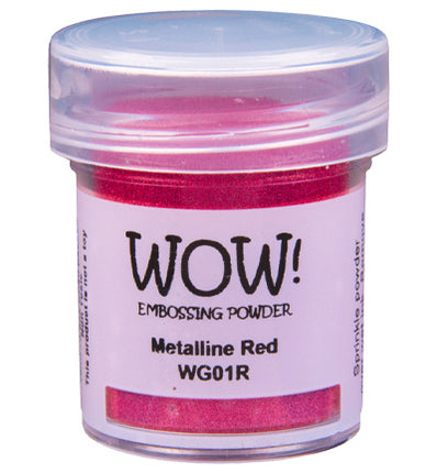 Wow métallisés, rouge