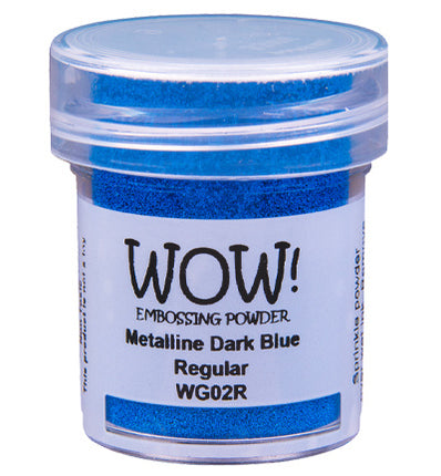 Wow métallisés, bleu foncé