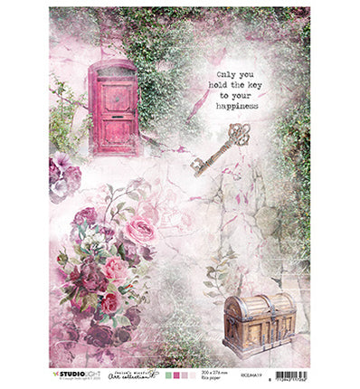 Papier de riz, Jenine’s Mindful Art 3.0 n°19