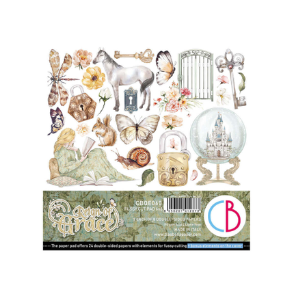 Reign of Grace - Bloc de découpes précises 6"x6" 24/paquet