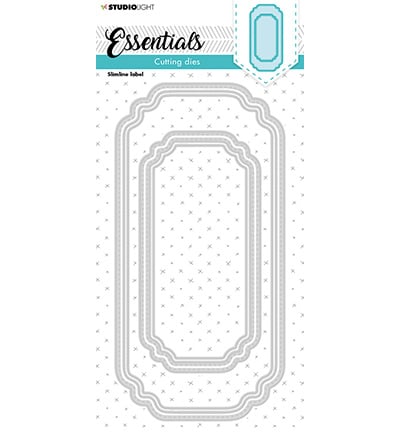 Matrice de découpe SL Slimline label Essentials n°184