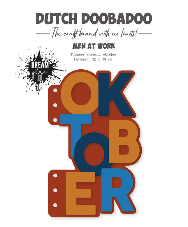 Pochoir de planner octobre