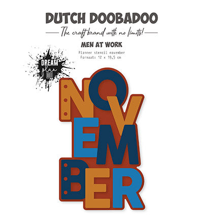 Pochoir de planner novembre