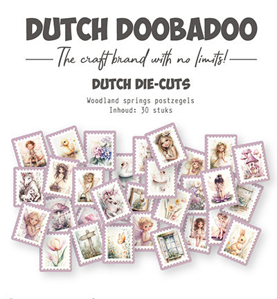 Découpes DDBD Timbres postaux printaniers