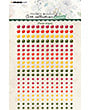 JMA Perles autocollantes fleurs vives Essentials n°20