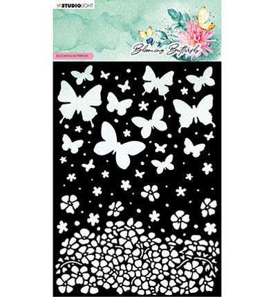 Pochoir SL Blooming butterﬂies Blooming Butterﬂy n°169