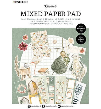Bloc de papier mixte SL Bohemian Spring Essentials n°20