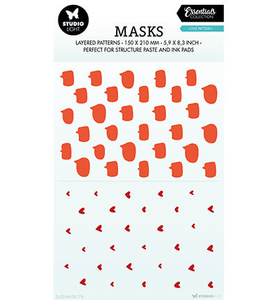 Masque SL, motif Love, Essentials n° 176