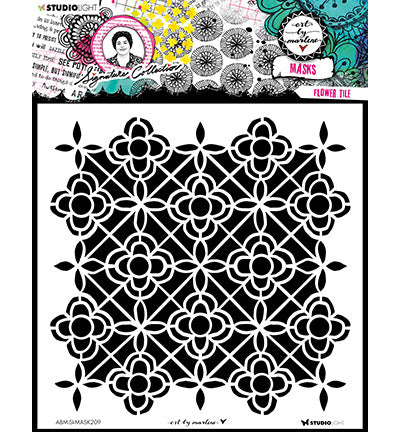 Masque ABM Carrelage floral Collection Signature n°209
