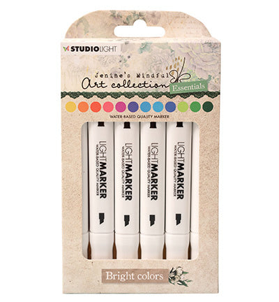 JMA Marqueurs lumineux, couleurs vives, essentiels n°15