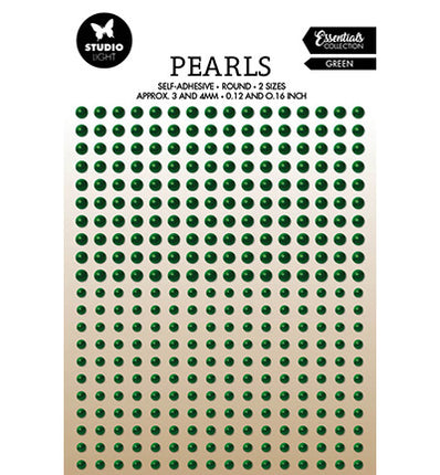 Perles autocollantes SL Perles vertes Essentials n°23