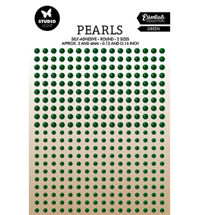 Perles autocollantes SL Perles vertes Essentials n°23