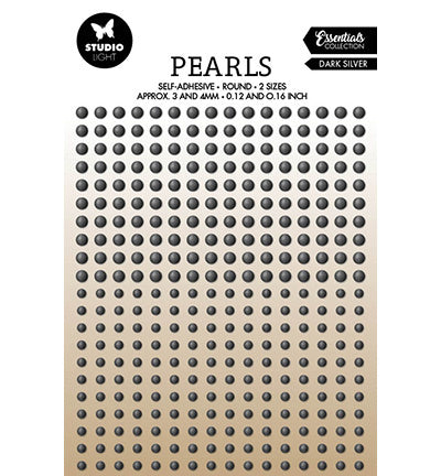 SL Perles autocollantes Perles argent foncé Essentials n° 29