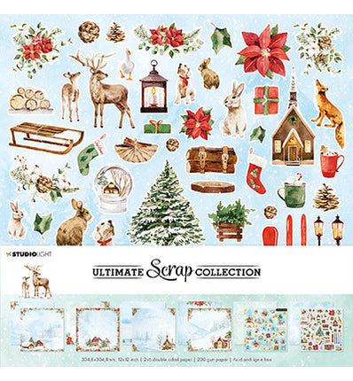 SL Set de papiers Noël Collection ultime de papiers de scrapbooking n° 29