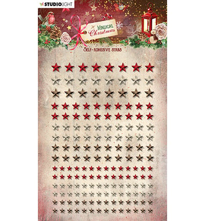 SL Strass autocollants Étoiles, 3 couleurs Magical Christmas n° 05
