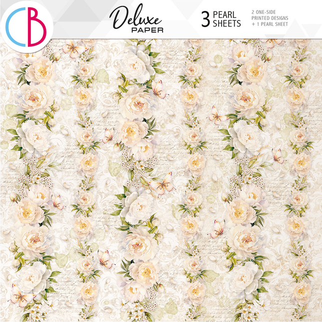 Papier de luxe nacré ALWAYS & FOREVER 12"X12"
