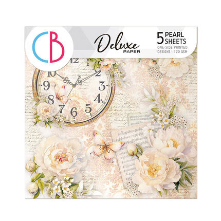 Papier de luxe nacré ALWAYS & FOREVER 6"X6"