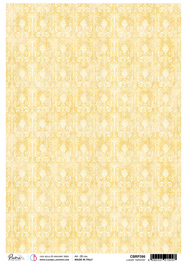 PAPIER DE RIZ A4 TAPISSERIE DE LUXE