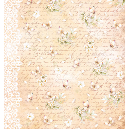 Papier de riz A4 MURMURES D’AMOUR