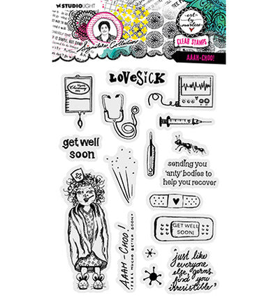 Tampon transparent ABM Aaah Choo! Signature Collection n°596