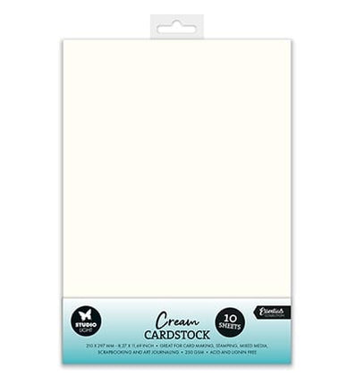 SL Set de papier Consommables Papier cartonné crème 250 gsm nr.40