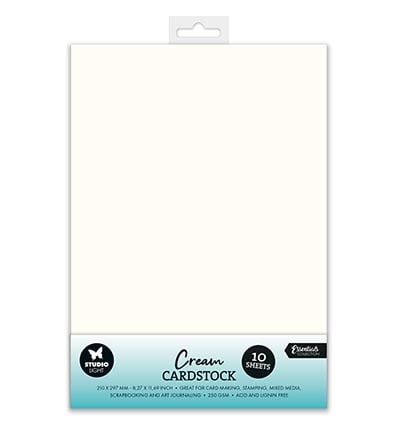 SL Set de papier Consommables Papier cartonné crème 250 gsm nr.40