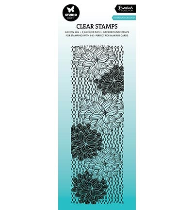SL Tampon transparent Fond floral Essentiels nr.620