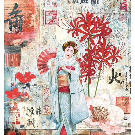 PAPIER DE RIZ A4 KITSUKE
