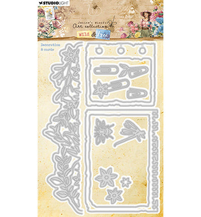 Matrices de découpe JMA Décoration et cartes Wild & Free n°827