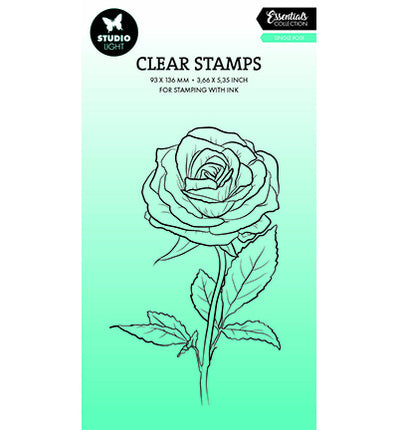 Tampon transparent SL Single rose Essentials n°693