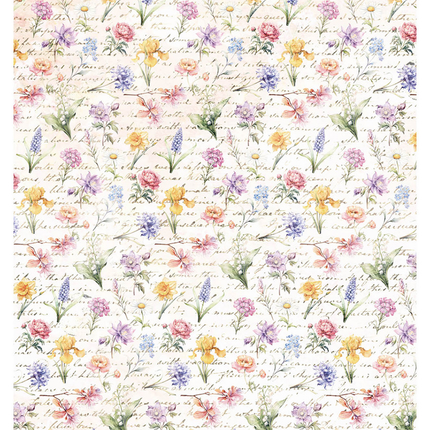 PAPIER DE RIZ A4 PARFUM DE PRINTEMPS