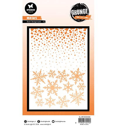GR Masque Fond enneigé Grunge Collection n°284