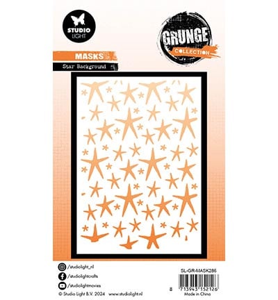 GR Masque Fond étoilé Grunge Collection n°286