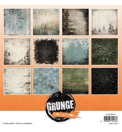 GR Bloc de papier design Papier de fond Grunge Collection n°187