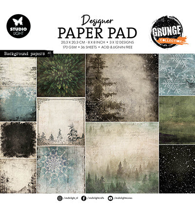 GR Bloc de papier design Papier de fond Grunge Collection n°187