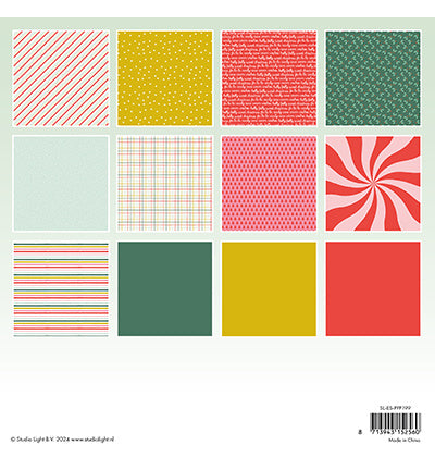 SL Bloc de papier à motifs Sweet Christmas Essentials n° 199
