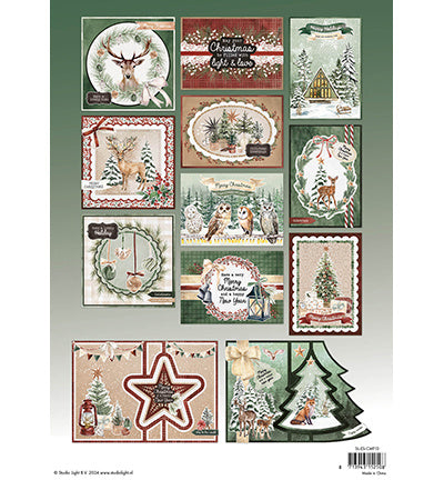SL bloc de papier design Festive Forest Essentials nr.200