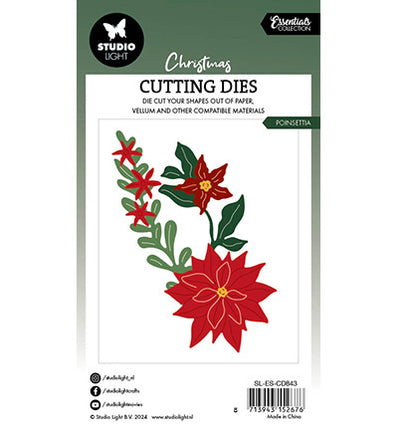 Matrices de découpe SL Poinsettia Essentials n°843