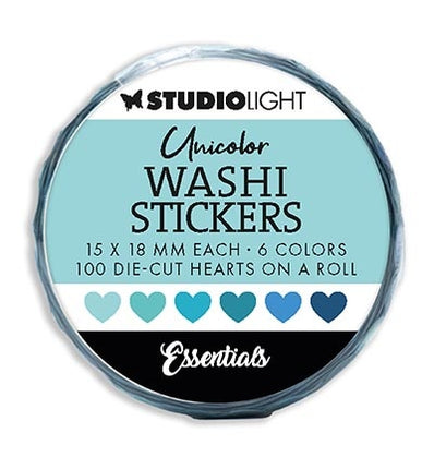 SL Autocollants Washi découpés Blues Essentials n°20