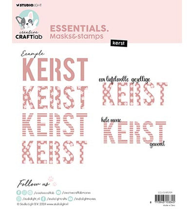 CCL masque et tampons Noël Essentials nr.09