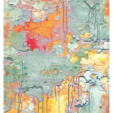 Papier de riz A4 Corrosion côtière