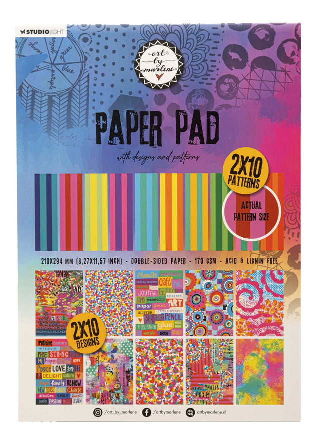 ABM Bloc de papier Designs and Patterns, collection Essentials n° 211