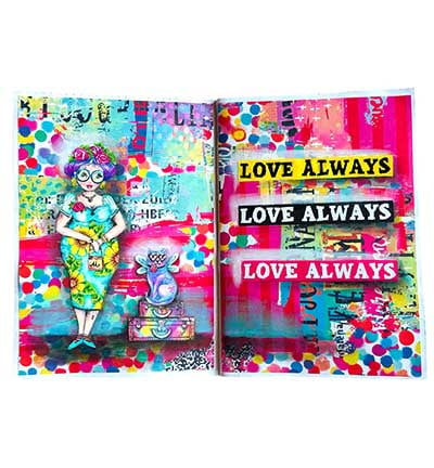 ABM Journaux de bullet journal, lot de 3, collection Signature n° 04